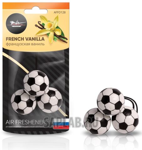Купить запчасть AIRLINE - AFFO128 Ароматизатор подвесной Футбол французкая ваниль