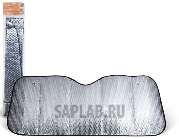 Купить запчасть AIRLINE - ASPS7002 Шторка солнцезащитная 70 см на лобовое стекло (70*120*70*135 см) На лобовое стекло авто (70*120*70*135 см)