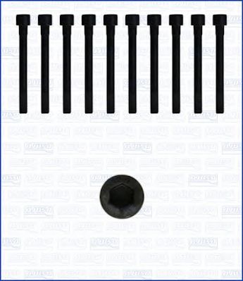 Купить запчасть Ajusa - 81029900 Комплект болтов ГБЦ HYUNDAI-KIA # 1999-> # G4ED,G4KF,G4EE,G4EB ... # 1399/1495/1599 cc