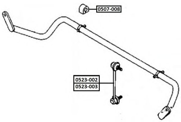 Купить запчасть ASVA - 0507008 