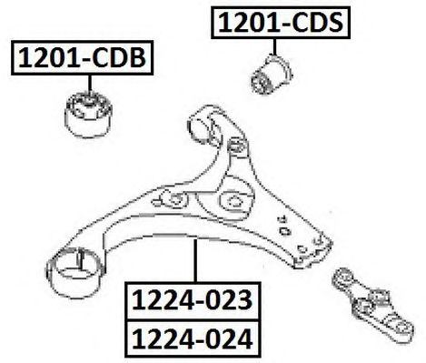 Купить запчасть ASVA - 1201CDB 