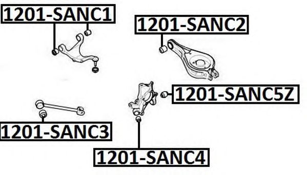 Купить запчасть ASVA - 1201SANC2 