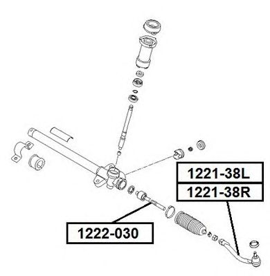 Купить запчасть ASVA - 122138R 