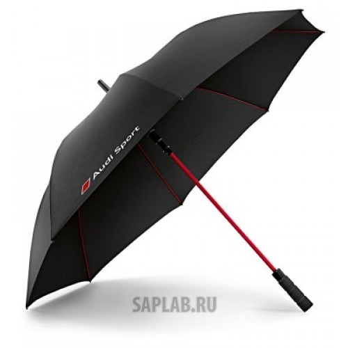 Купить запчасть AUDI - 3121400200 Зонт-трость Audi Sport umbrella, big, black, артикул 3121400200