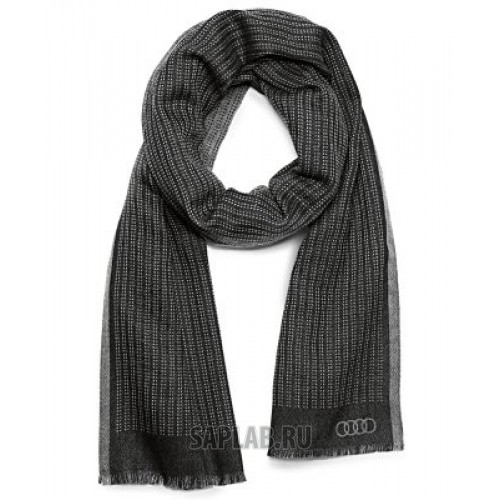 Купить запчасть AUDI - 3131401900 Шерстяной шарф Audi Wool scarf by PZero, black/grey