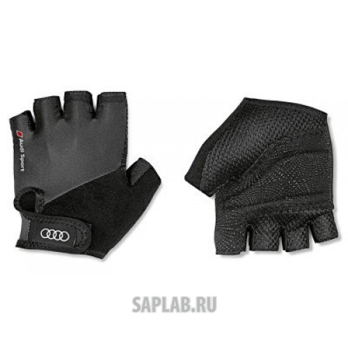 Купить запчасть AUDI - 3131503703 Велосипедные перчатки Audi Sport Unisex biking golves, black, артикул 3131503703