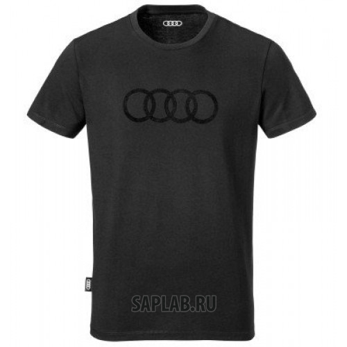 Купить запчасть AUDI - 3131701802 Мужская футболка Audi Rings Mens T-Shirt, Black