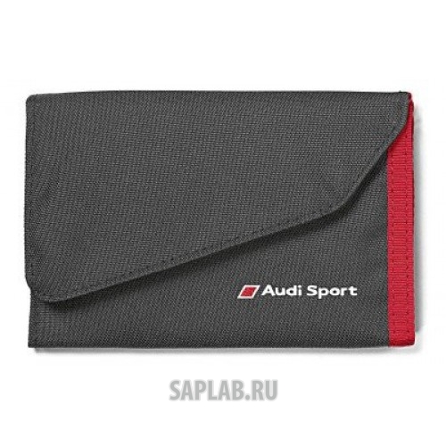 Купить запчасть AUDI - 3151600400 Кошелек Audi Sport Wallet, Black/Red, артикул 3151600400