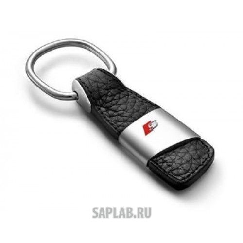 Купить запчасть AUDI - 3181400210 Брелок Audi S-model Key ring leather, артикул 3181400210
