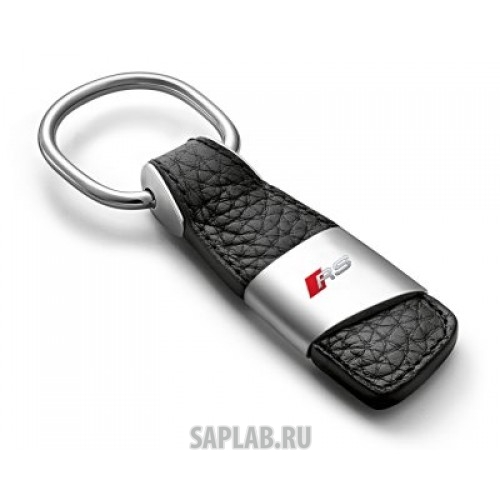 Купить запчасть AUDI - 3181400211 Брелок Audi RS-model Key ring leather, артикул 3181400211