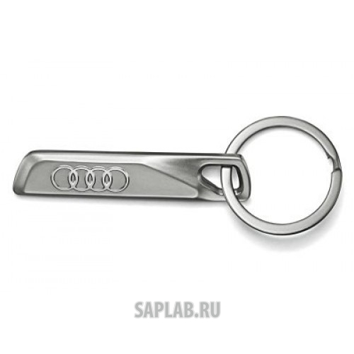 Купить запчасть AUDI - 3181500400 Металлический брелок Audi Key Ring -Audi Rings-, Silver, артикул 3181500400