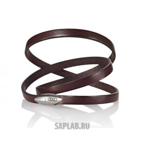 Купить запчасть AUDI - 3291101000 Мужской кожаный браслет Audi Men’s leather bracelet, артикул 3291101000