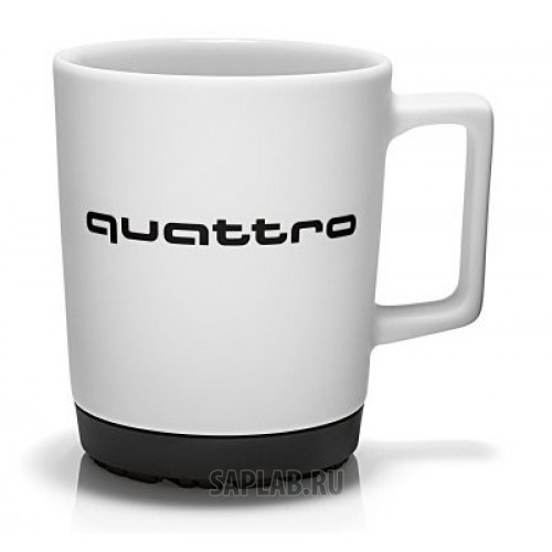 Купить запчасть AUDI - 3291401600 Фарфоровая кружка Audi quattro Mug