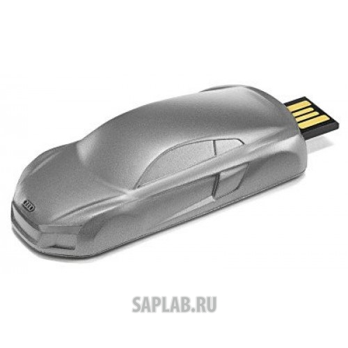 Купить запчасть AUDI - 3291600200 Флешка Audi USB Stick R8 sculpture 8 GB, Grey