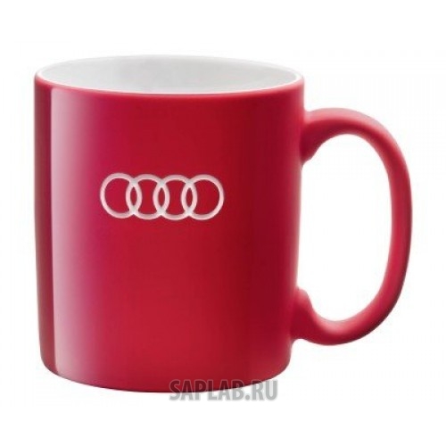 Купить запчасть AUDI - 3291700400 Фарфоровая кружка Audi Porcelain Mug, Red