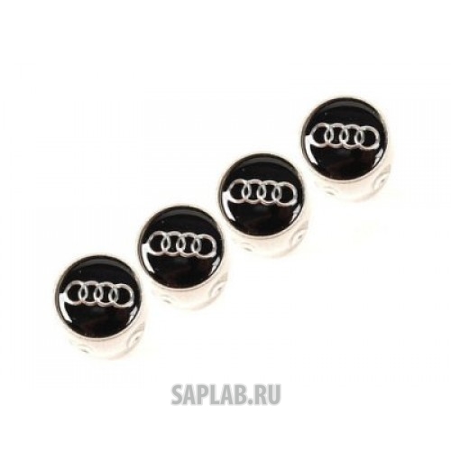 Купить запчасть AUDI - 4L0071215A Комплект из 4-х колпачков на нипель Audi Valve Stem Caps, Aluminium, артикул 4L0071215A