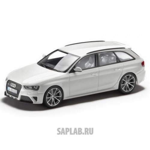 Купить запчасть AUDI - 5011214213 Модель Audi RS 4 Avant, Ibis white, 2013, Scale 1 43