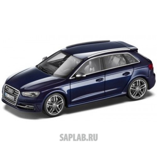 Купить запчасть AUDI - 5011313023 Модель автомобиля Audi S3 Sportback, Scale 1:43, Estoril Blue