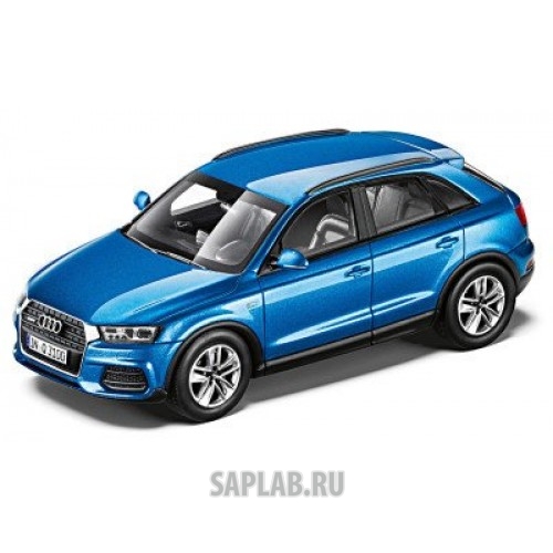 Купить запчасть AUDI - 5011403613 Модель автомобиля Audi Q3 MJ 2015, Hainan Blue, Scale 1:43