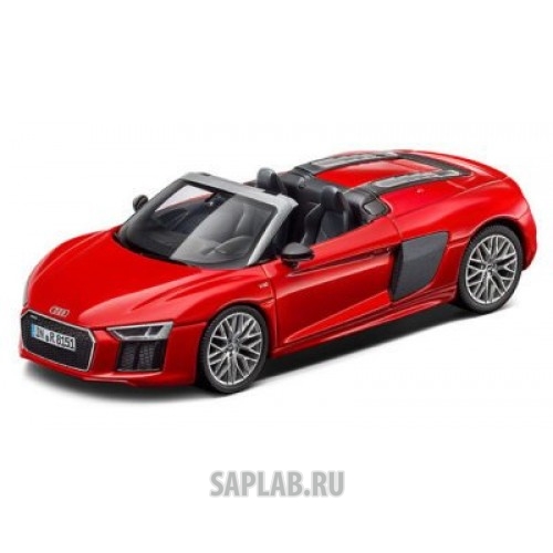 Купить запчасть AUDI - 5011618552 Модель автомобиля Audi R8 Spyder V10, Dynamite Red, Scale 1:18