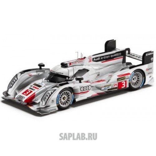 Купить запчасть AUDI - 5021300233 Модель автомобиля Audi R18 e-tron quattro Le Mans 2013, Start No.3, Scale 1:43