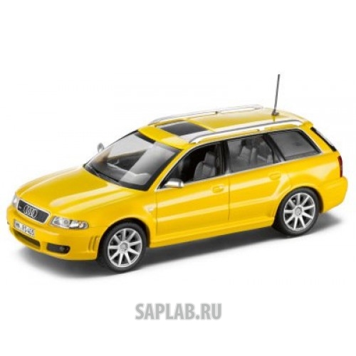 Купить запчасть AUDI - 5031300213 Модель автомобиля Audi RS4 Avant B5, Scale 1:43, Imola Yellow