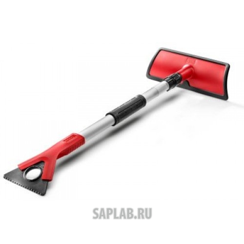 Купить запчасть AUDI - 80A096010C Лопатка для уборки снега со скребком Audi Ice Scraper with Snow Shovel and Telescopic Rod, Red/Black