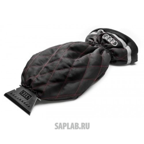 Купить запчасть AUDI - 80A096010D Скребок с перчаткой Audi Ice Scraper with Glove, Red/Black