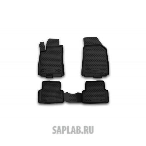 Купить запчасть AUTOFAMILY - CARCRN10035H Коврики в салон CITROEN C4, 2011-> 4 шт. (полиуретан)