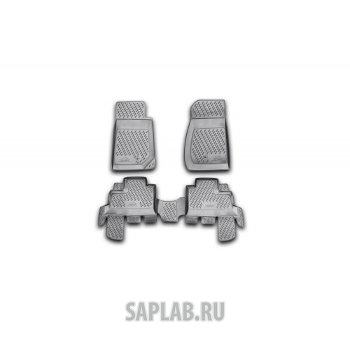 Купить запчасть AUTOFAMILY - CARJEP00007 Коврики в салон JEEP Wrangler 4 doors, 2007-> 4 шт. (полиуретан)