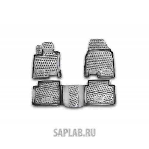 Купить запчасть AUTOFAMILY - CARNIS00023 Коврики в салон NISSAN Qashqai+2 2008-2014, 4 шт. (полиуретан)