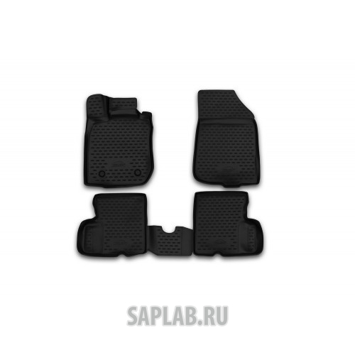 Купить запчасть AUTOFAMILY - CARNIS10047K Коврики 3D в салон NISSAN Terrano, 2014-2016, 2WD, 4 шт. (полиуретан)