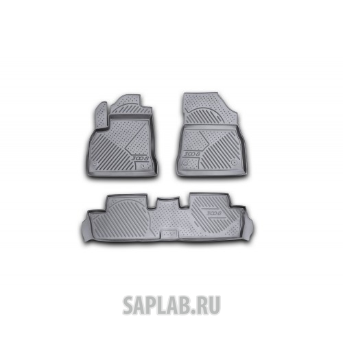 Купить запчасть AUTOFAMILY - CARPGT00023 Коврики в салон PEUGEOT 3008 08/2010-2016, 3 шт. (полиуретан)