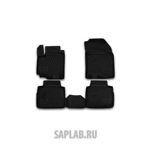 Купить запчасть AUTOFAMILY - CARSZK10003 Коврики в салон SUZUKI SX-4, 2013->, 4 шт. (полиуретан)