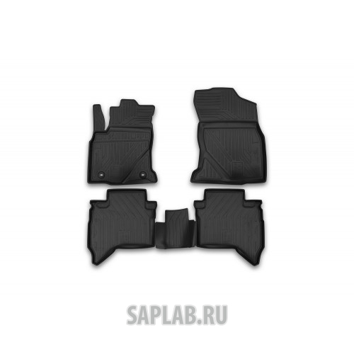 Купить запчасть AUTOFAMILY - CARTYT00021 Коврики в салон TOYOTA Hilux, 08/2015->, 4 шт. (полиуретан)