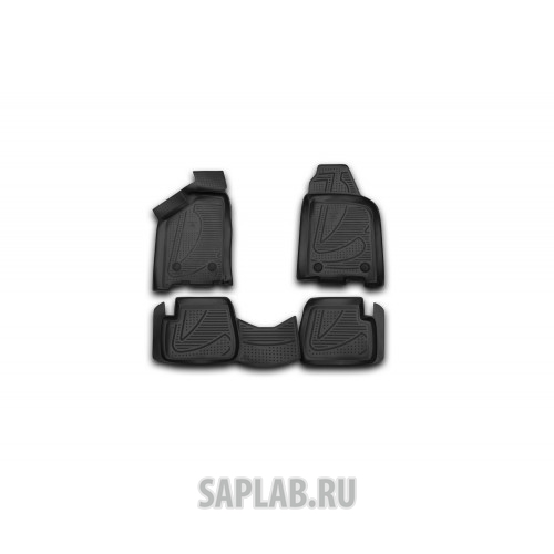 Купить запчасть AUTOFAMILY - F900250E1 Коврики 3D в салон LADA Samara, 2004->, 4 шт. (полиуретан)