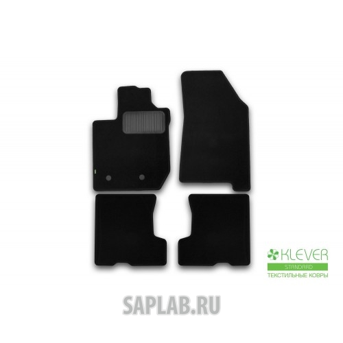 Купить запчасть AUTOFAMILY - KLEVER02523401210KH Коврики в салон Klever Standard LADA Xray 2016->, хб., 4 шт. (текстиль)