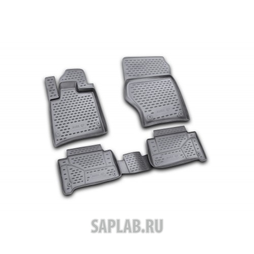 Купить запчасть AUTOFAMILY - NLC0416210K Коврики в салон AUDI Q7 2006-2015, 4 шт. (полиуретан)