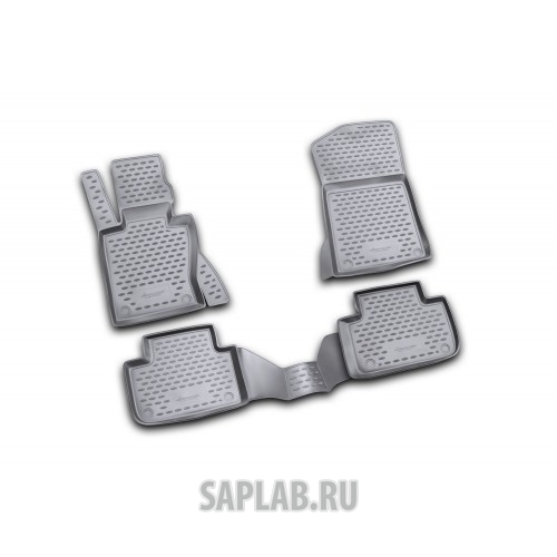 Купить запчасть AUTOFAMILY - NLC0516210 Коврики в салон BMW X3 (E83), 2003-2006, 2006-2010, 4 шт. (полиуретан)