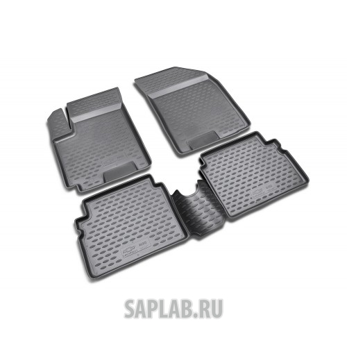 Купить запчасть AUTOFAMILY - NLC0806210K Коврики в салон CHEVROLET Aveo 2004-2012, 4 шт. (полиуретан)