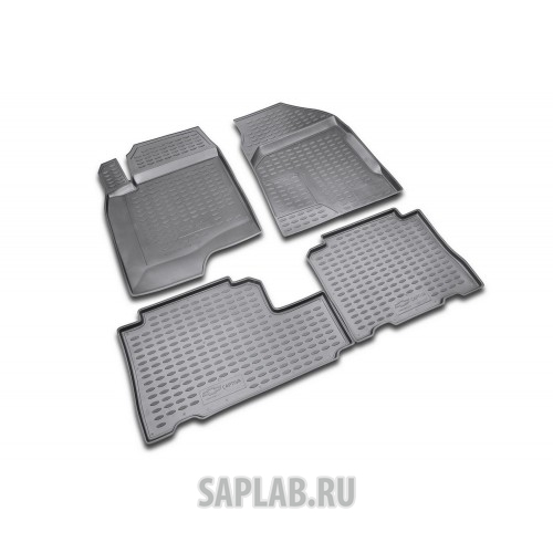 Купить запчасть AUTOFAMILY - NLC0807210K Коврики в салон CHEVROLET Captiva 06/2006-2011, 4 шт. (полиуретан)