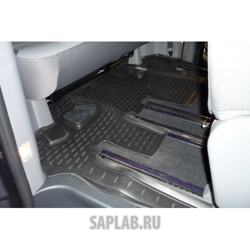 Купить запчасть AUTOFAMILY - NLC2038210K Коврики в салон HYUNDAI New H-1 2007-> 1 шт., 3 ряд. (полиуретан)