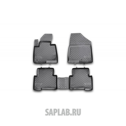 Купить запчасть AUTOFAMILY - NLC2053210H Коврики в салон HYUNDAI Santa Fe, 2012-> 4 шт. (полиуретан)