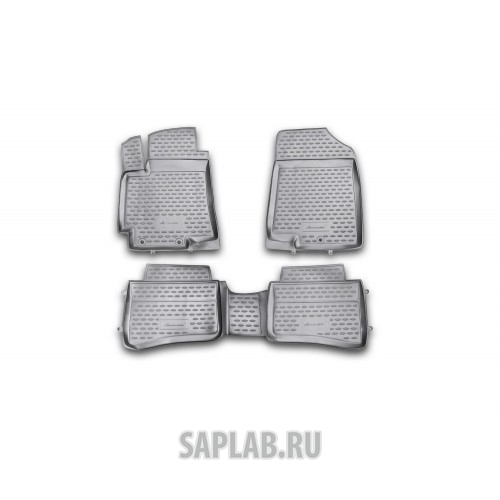 Купить запчасть AUTOFAMILY - NLC2538210H Коврики в салон KIA Rio, 2011-2014, 2014->, 4 шт. (полиуретан)