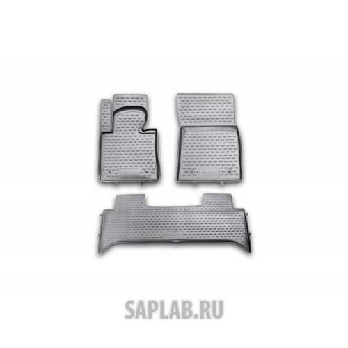 Купить запчасть AUTOFAMILY - NLC2804210K Коврики в салон LAND ROVER Range Rover III, 2001-2012->, 3 шт. (полиуретан)