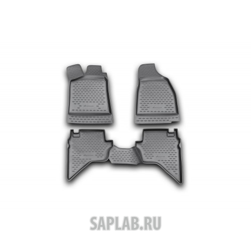 Купить запчасть AUTOFAMILY - NLC3314210K Коврики в салон MAZDA BT-50 2006->, 4 шт. (полиуретан)