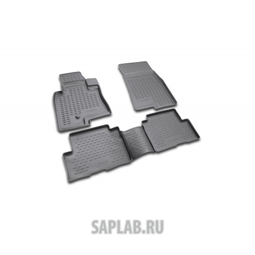 Купить запчасть AUTOFAMILY - NLC3505210 Коврики в салон MITSUBISHI Pajero III 5D 1999-2006, 4 шт. (полиуретан)