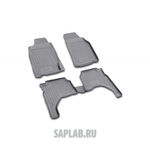 Купить запчасть AUTOFAMILY - NLC3510210 Коврики в салон MITSUBISHI L-200 1996-2005, 4 шт. (полиуретан)