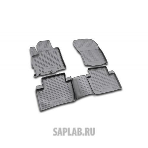 Купить запчасть AUTOFAMILY - NLC3514210 Коврики в салон MITSUBISHI Outlander XL 2005-2010, 2010-2012, 4 шт. (полиуретан)