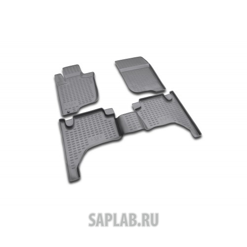 Купить запчасть AUTOFAMILY - NLC3515210 Коврики в салон MITSUBISHI L-200 IV 2005-2015, 4 шт. (полиуретан)